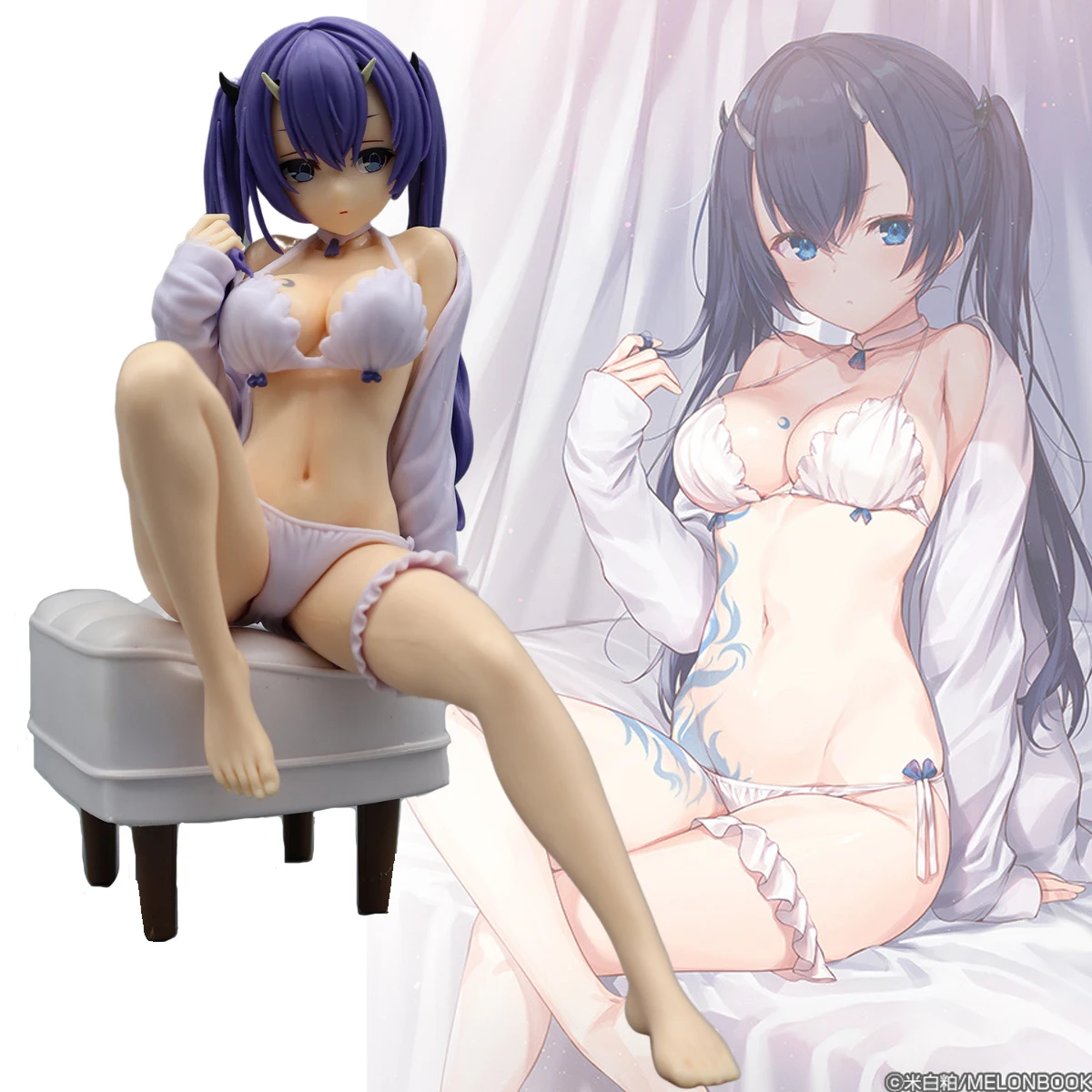 

21CMNative Ao-Oni Girl 1/6 Sexy Girl Anime Action Figures PVC Hentai Collection Doll Model Toys Festive Gift for Anime Fans