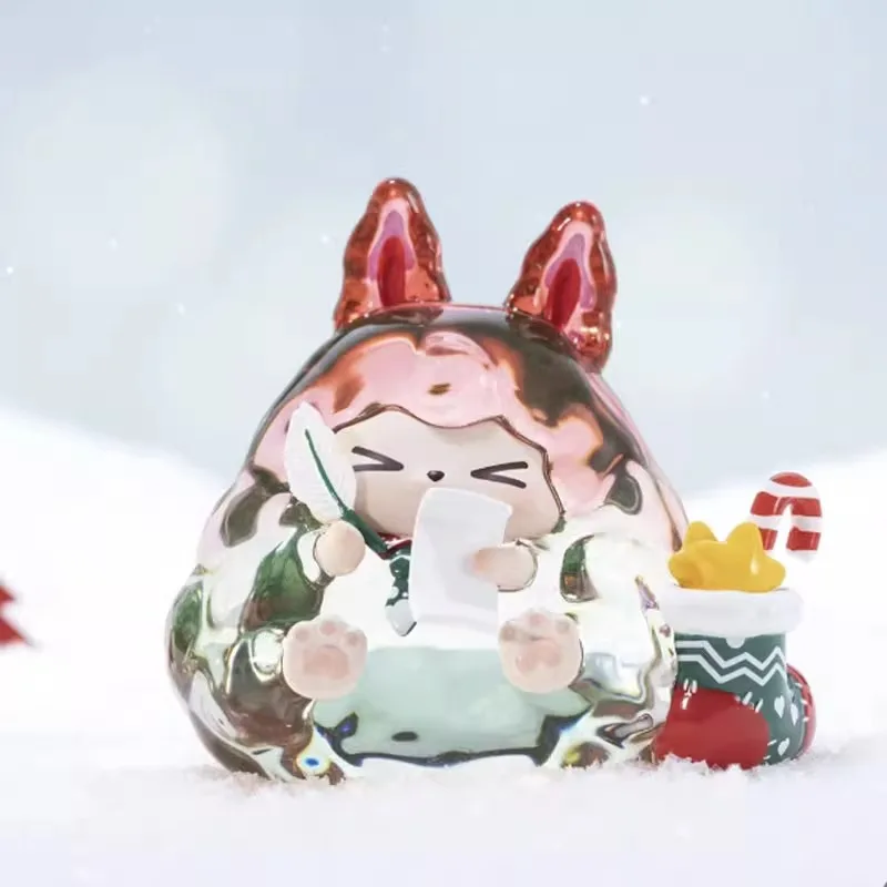 Suplay Hey الوردي عيد الميلاد قائمة الرغبات صندوق أعمى المد اللعب الشكل صندوق غامض لطيف زخرفة عيد الميلاد فتاة عيد ميلاد مفاجأة هدية #5