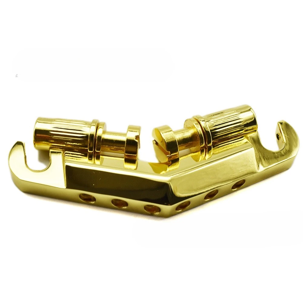 

Integrated Electric Guitar Bridge and Tailpiece, One-Piece Fixed Bridge for Easy Installation and Stable Tuning