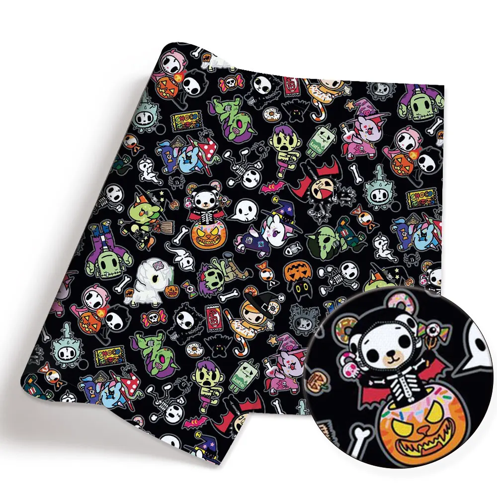 Hello Kitty 140x50CM Cartoon Polyester cotton fabric Patchwork Tissue Kid Home Textile Sewing Doll Dress Curtain cotton Fabric