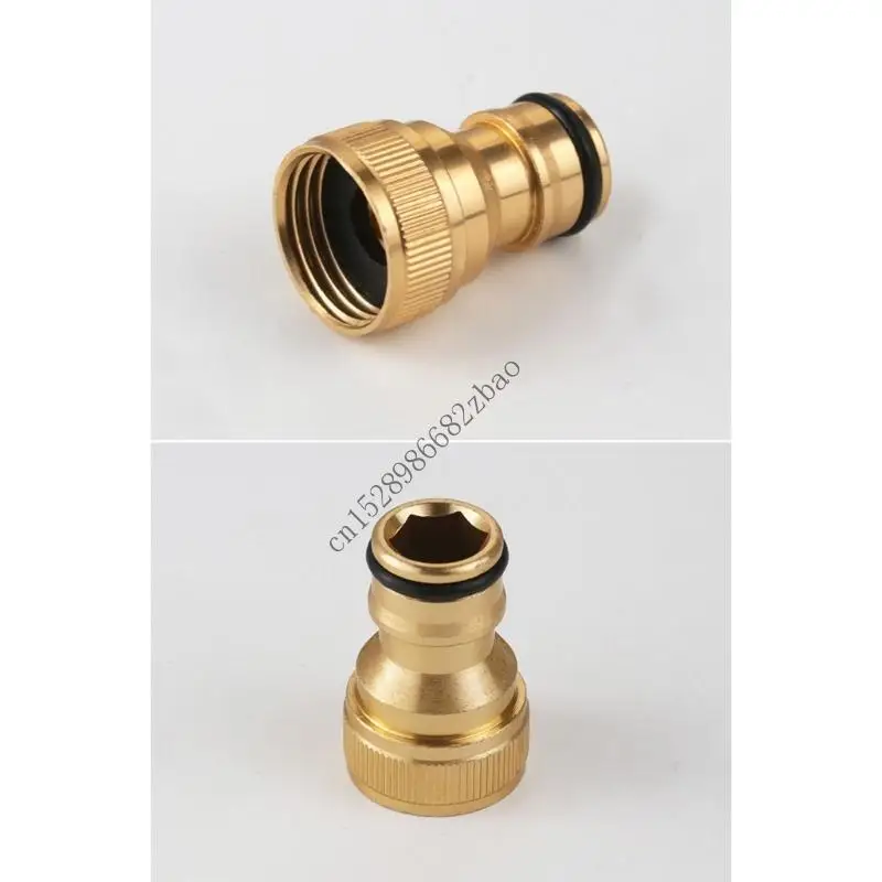 H7ea Aluminium Spoys Mater Faucet Connector 1/2inch thread couling thickproof mate mettions for gard #3