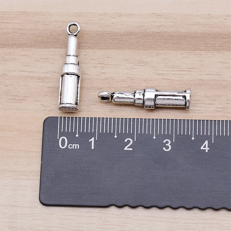 100pcs/lot DIY Jewelry Accessories Alloy Lipstick Holder  Earring Connector Bracelet  Pendant