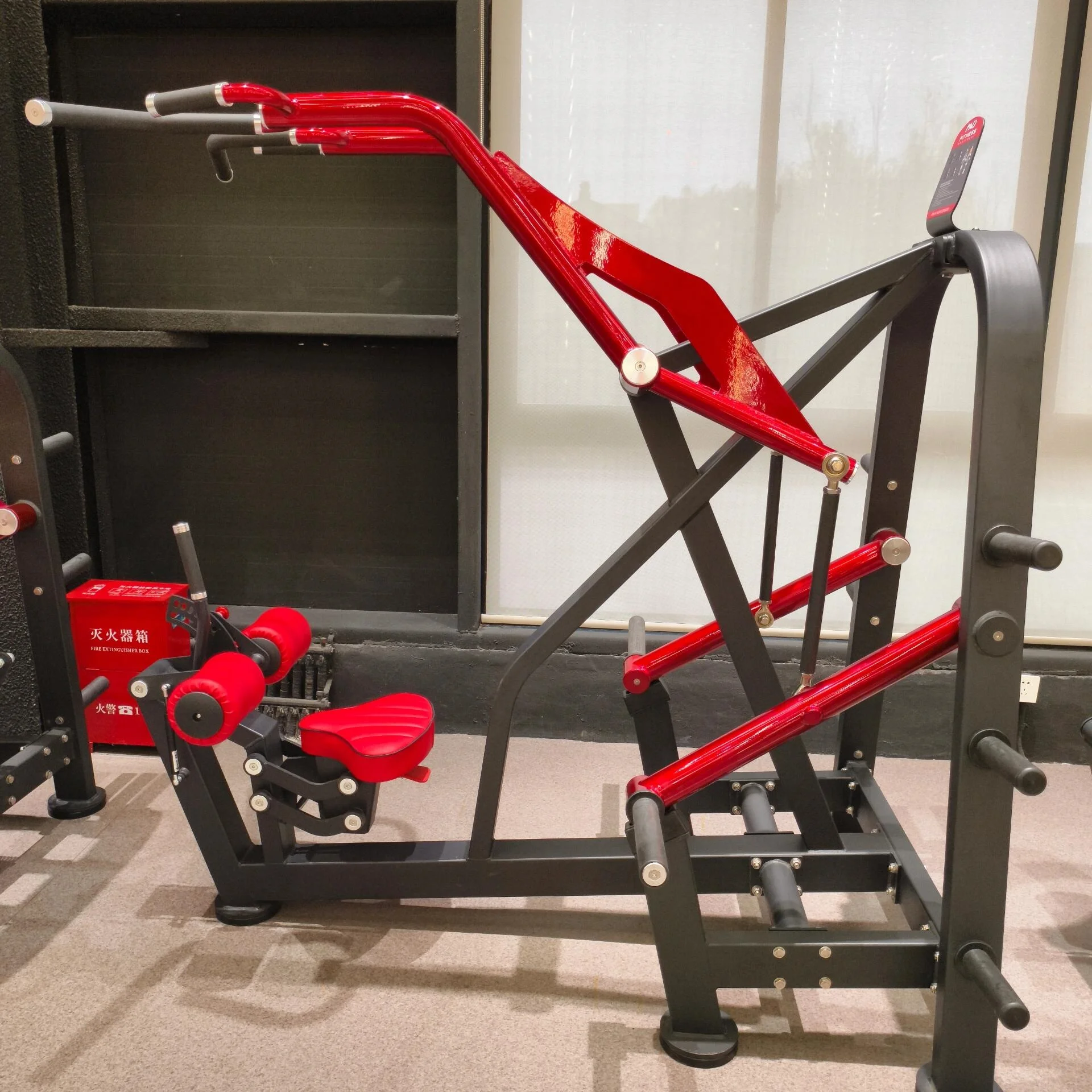 

Commercial Use Gym Fitness Equipment Steel Super Lat Machine for Bodybuilding Strength Fitness Machine Safety for Chest Back