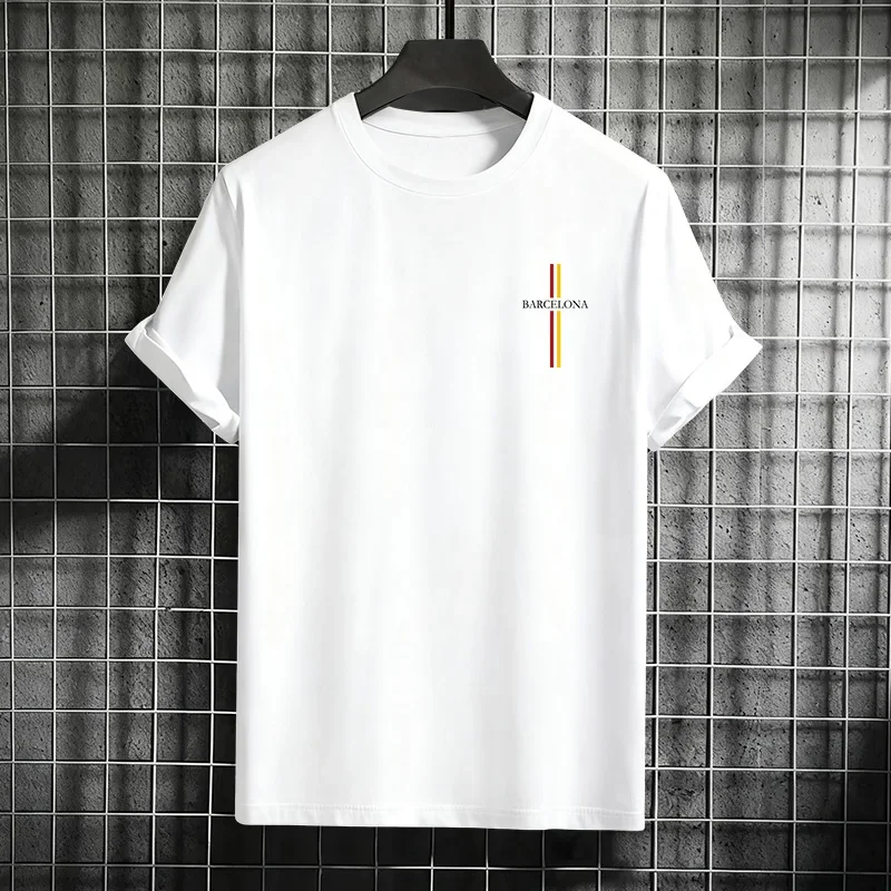 تهوية بسيطة الرجال القطن فضفاضة قصيرة الأكمام اليومية الرجال تي شيرت في الهواء الطلق الركض موضة عادية المبيعات الساخنة الصيف مريحة