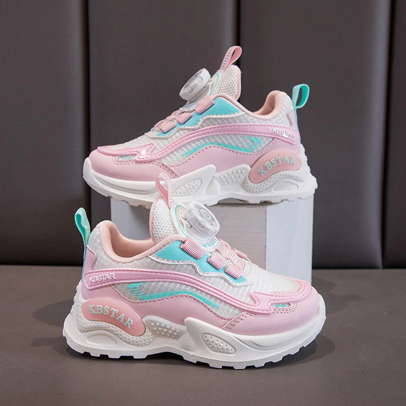 

Children Shoes Girls Sneaker Size 26-37 Autumn New Luxury Platform Sole Kids Casual Sneaker Tennis Sports Shoes for Girls