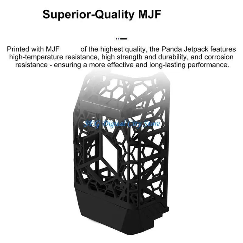 

U75B Upgraded Panda Jetpack Nylon Super Lightweight Panda Jet Cooling Fan Duct