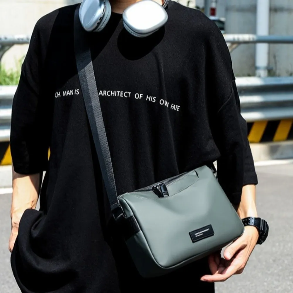 

Водонепроницаемая мужская сумка через плечо большой емкости с несколькими карманами, студенческая сумка через плечо, многофункциональная сумка-мессенджер для отдыха