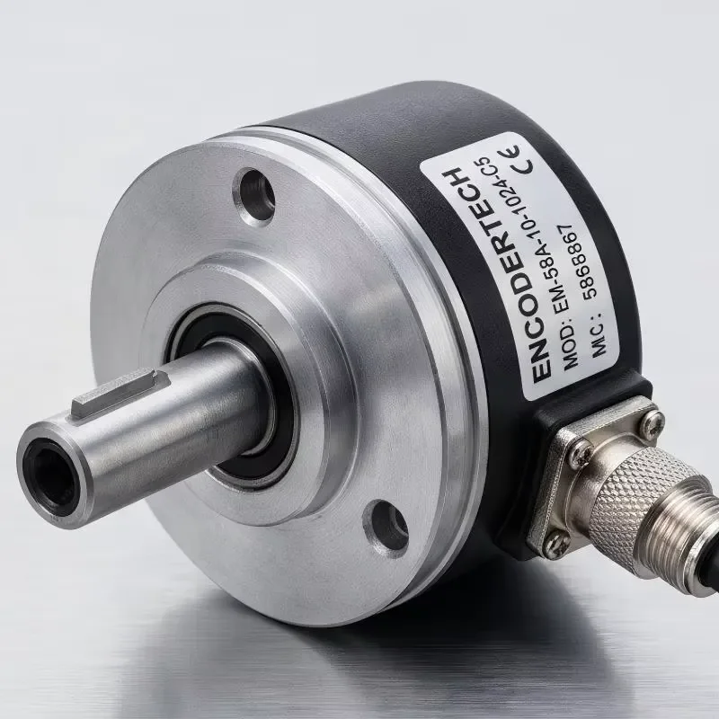 for Huichuan Technology Elevator Encoder EI100H30C-1024-D3D5Y3 1024 Pulse Hollow Shaft Rotary Encoder