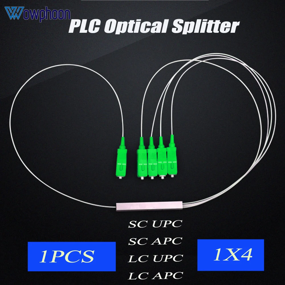 

Индивидуальный оптоволоконный разветвитель, Mini Gpon Plc, SC, LC, APC, UPC, стальная труба, см, поставщик мини-модулей, 1x4