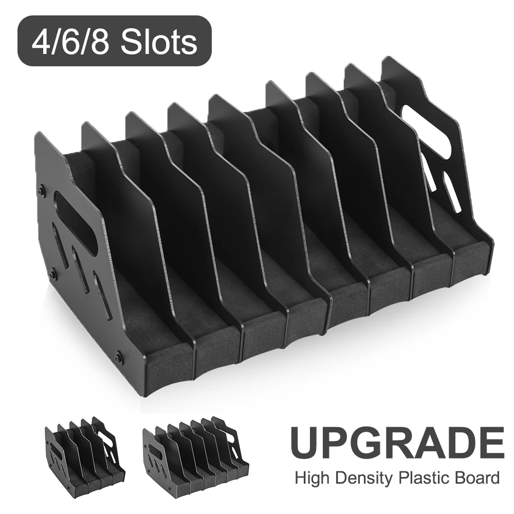 

4/6/8 Slots Gun Rack Pistol Rack Upgrade Soft Foam Pistol Holder for Gun Safe Cabinet Storage Handgun Stand Organizer Shooting