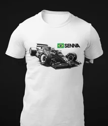 Ayrton senda97 tレースカー半袖ユニセックスTシャツ