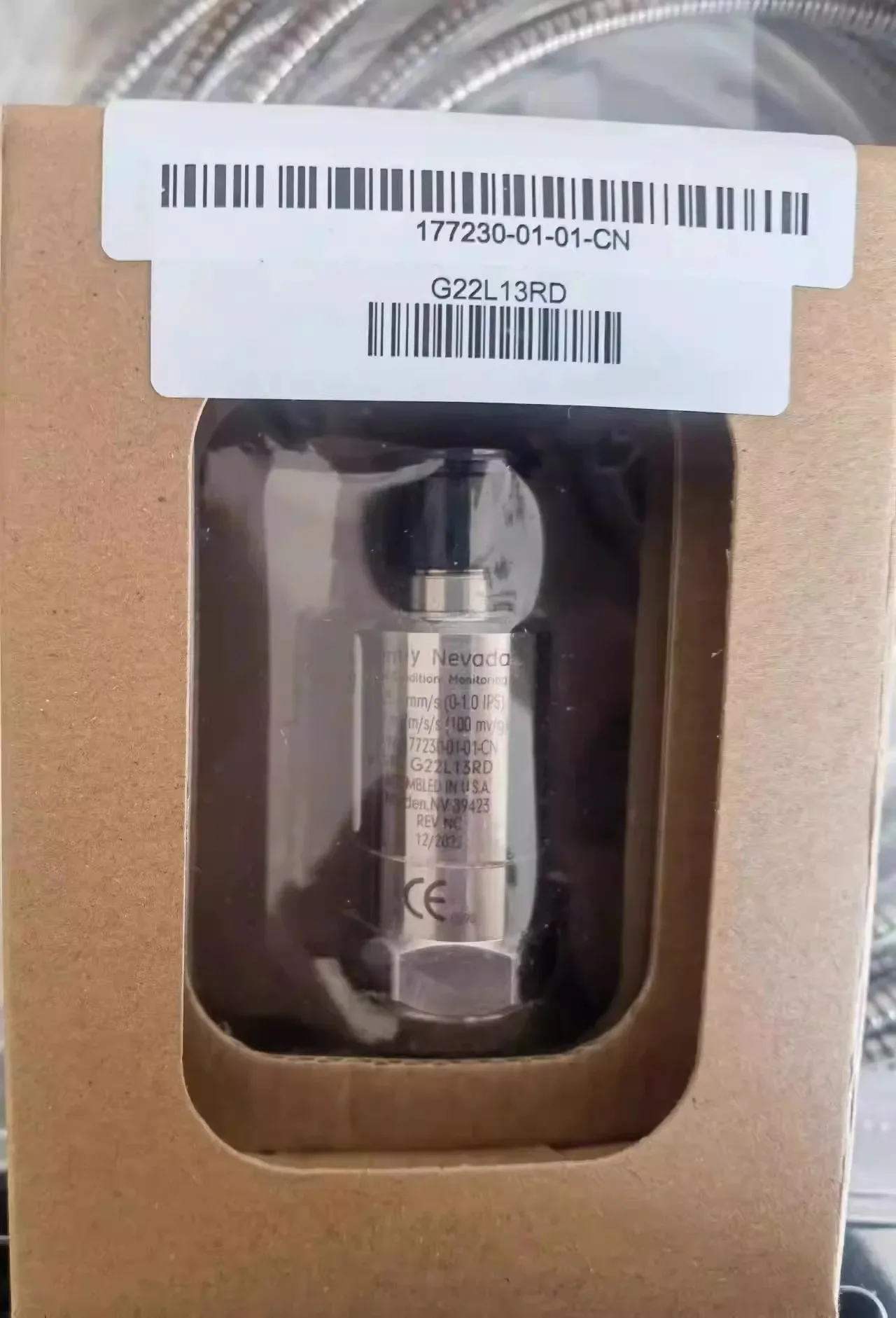 

Bentley 177230 Series Industrial Components New Series Vibration Probe Sensor