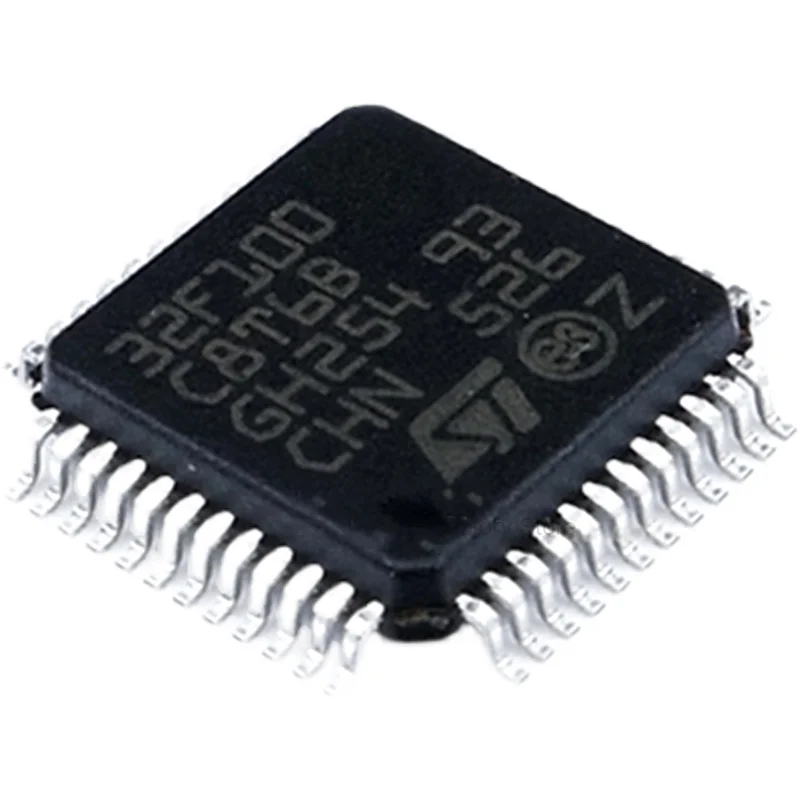 جديد وأصلي رقاقة Stm32f100c8t6b stm32f100c8t6 lqfp48 رقاقة تحكم 32 بت جديد الأصلي بالجملة قائمة توزيع وقفة واحدة