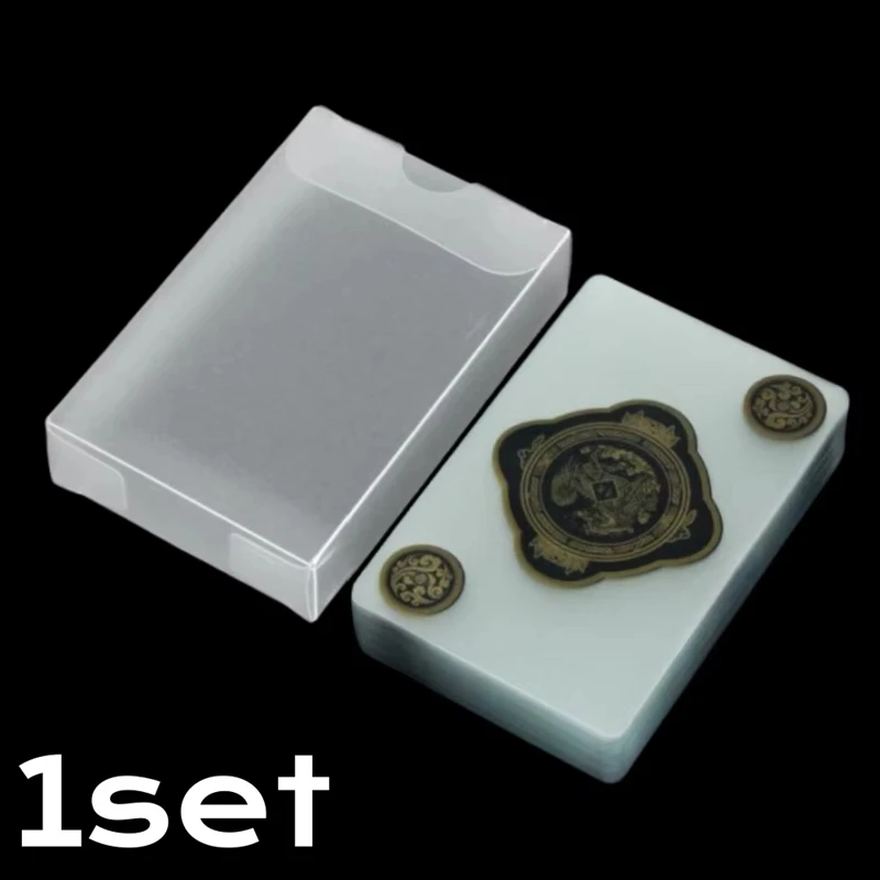 

Набор из 2-х водонепроницаемых прозрачных пластиковых игральных карт из ПВХ, уникальные пластиковые карты для путешествий, вечеринок, карточных игр, креативные, прочные покерные карты