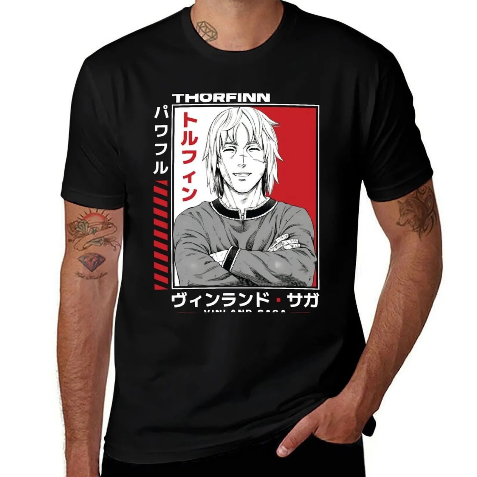 

Thorfinn Smile | Vinland Saga T-Shirt man t shirts for men cotton t shirt man T-Shirt