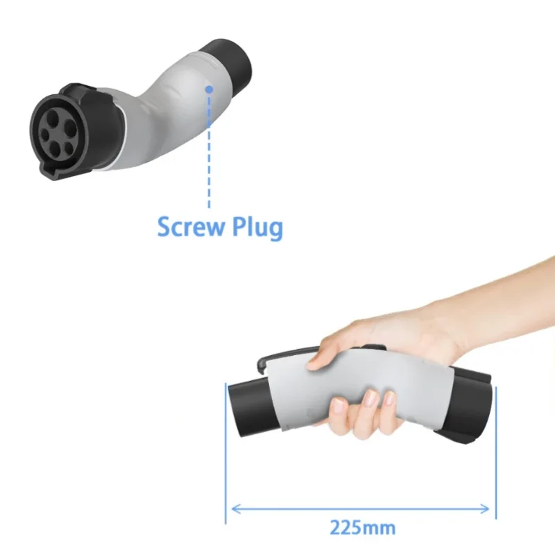 Type 1 to gbt Adapter J1772 BYD electric vehicle 7kw 16A 32A EV charger charging Connector car accessories converter