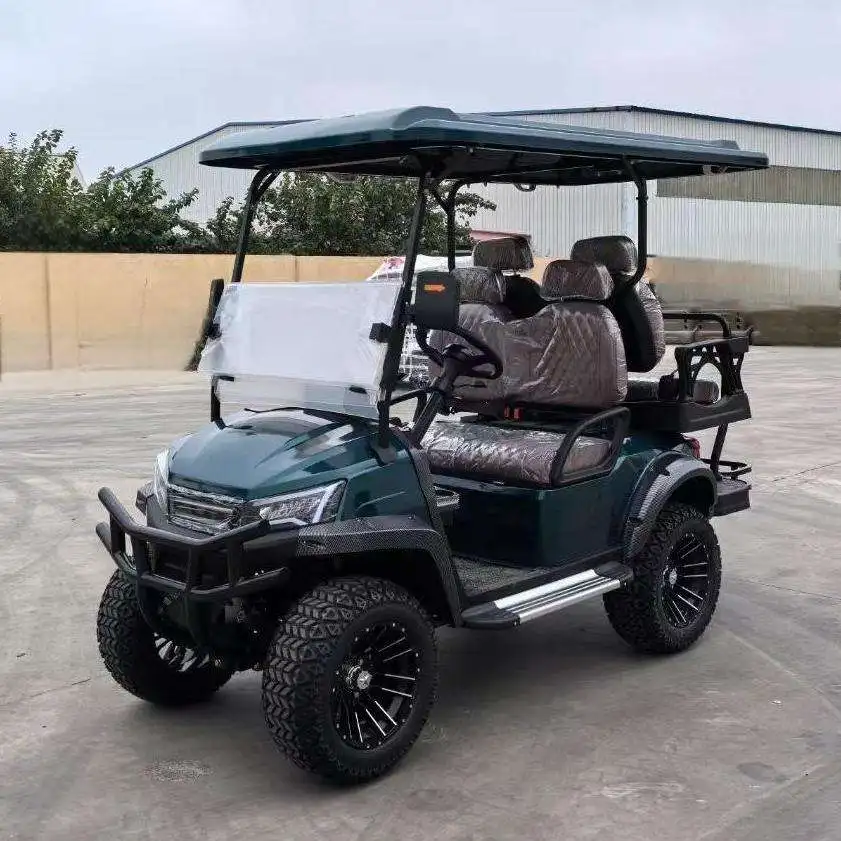 

MMC 6-8 местная электрическая тележка для гольфа с литиевой батареей, удобная живописная экскурсионная машина, длительное управление