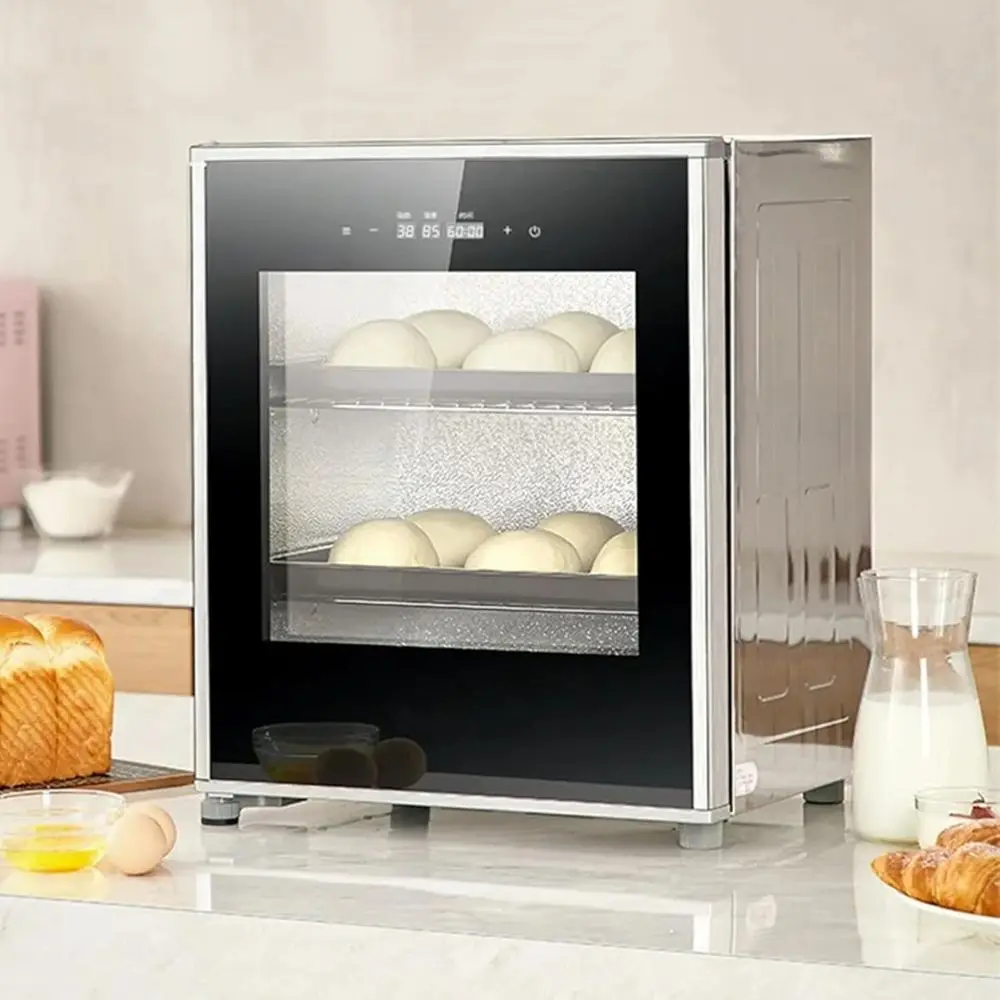 

40L High-Efficiency Dough Mixer with Humidity and Temperature Control for Bread and Yogurt Fermentation