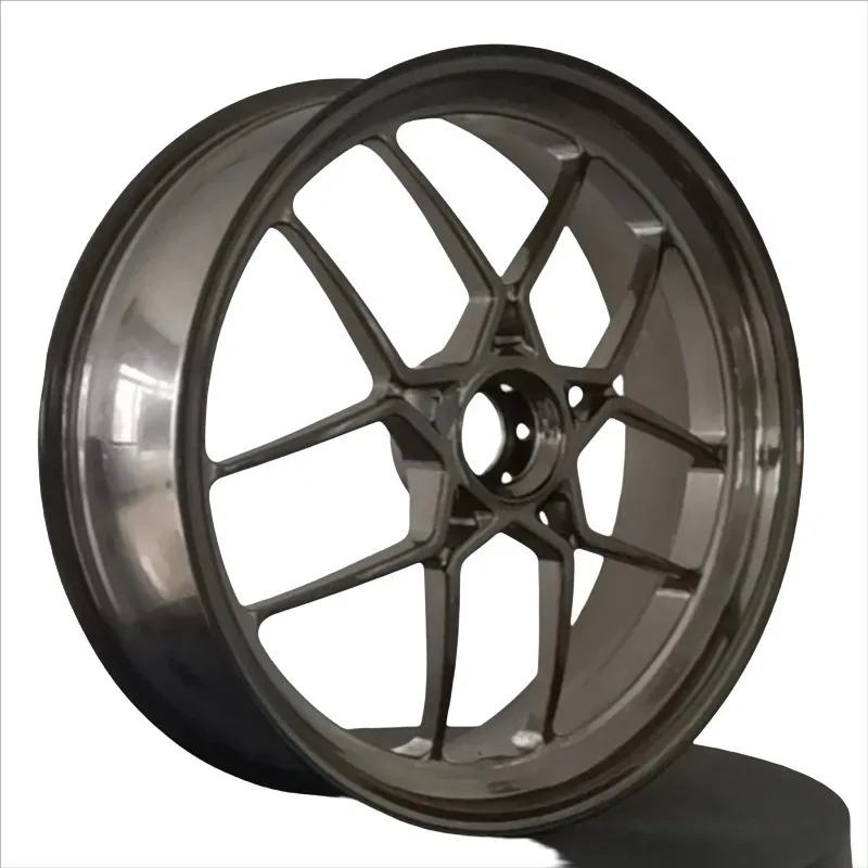 عجلات مزورة للدراجات النارية بتصميم جديد لعام 2025 6061 من سبائك الألومنيوم 10-26 بوصة قابلة للتخصيص #3