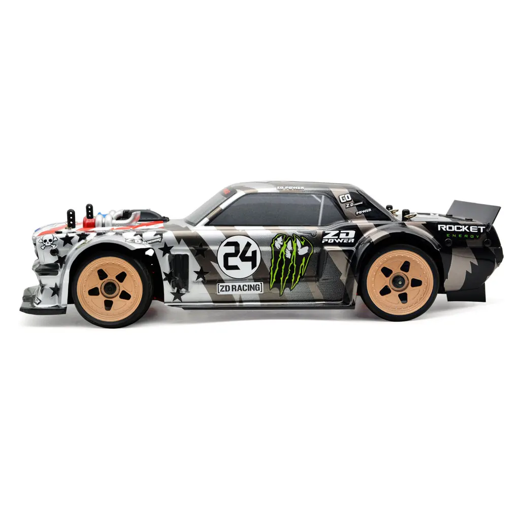 Mobil Remote Control RC 4WD, kendaraan hobi Remote Control 2.4GHZ 4x4 RC 1:16 4WD Touring RTR dengan sikat 40km/jam