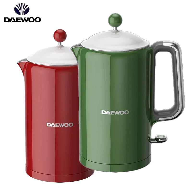 

Deawoo Electric Kettle Safety Auto-Off Function Fast Boiling Water Boiler For Home Use 1.5L Capacity Anti-dry Protection