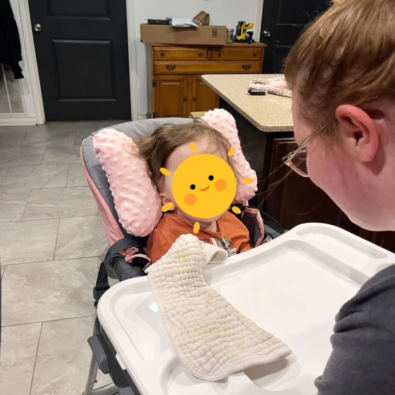 

Детская защитная подушка Плюшевая подушка в форме кости, защитное сиденье, защитный чехол для ремня безопасности, ультрамягкий комплект защиты детского сиденья