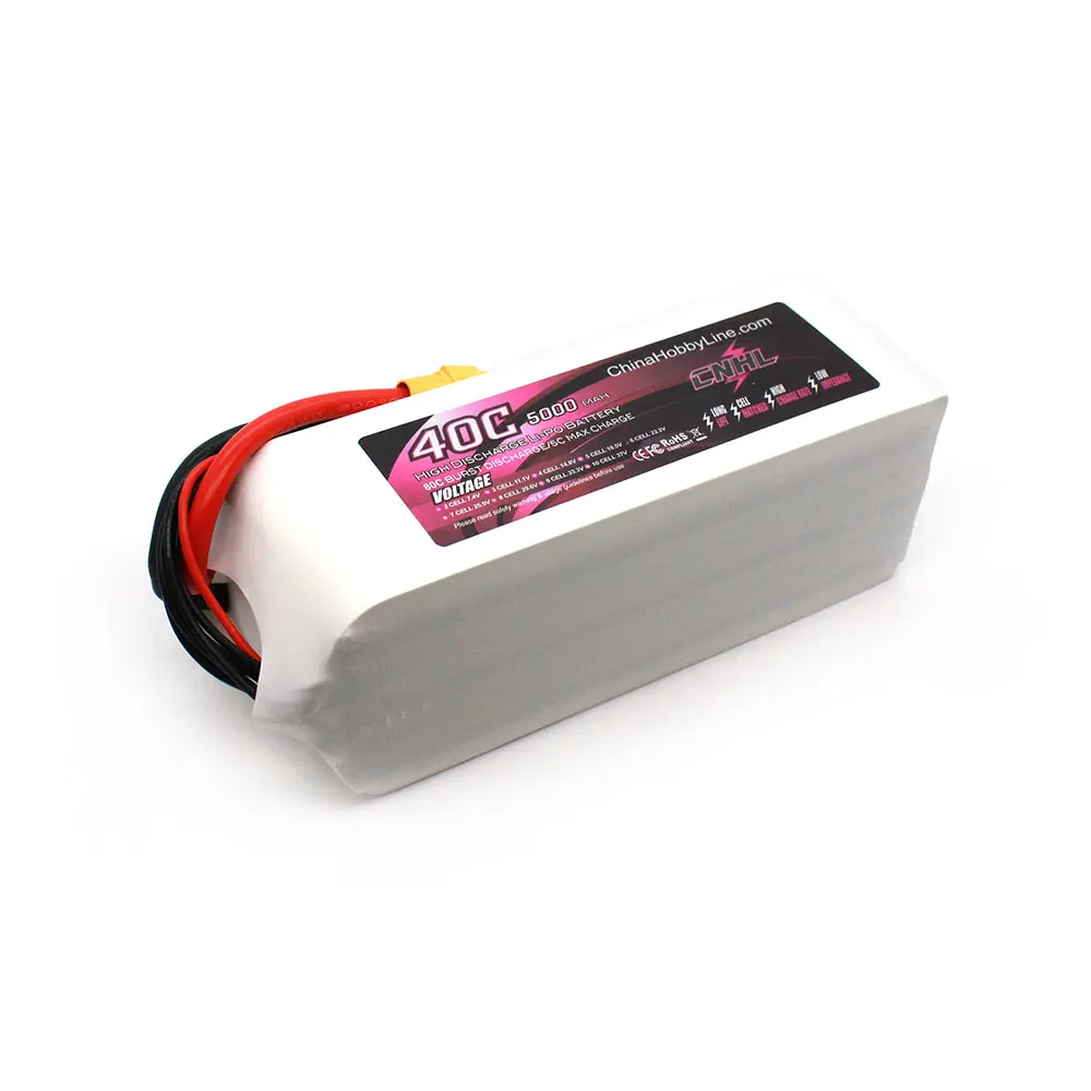 Picture 5: CNHL Lipo Battery 3S 4S 6S 11.1V 14.8V 22.2V 5000mAh 70C With XT90 Plug for RC Car Boat Airplane Helicopter Speedrun Quadcopter