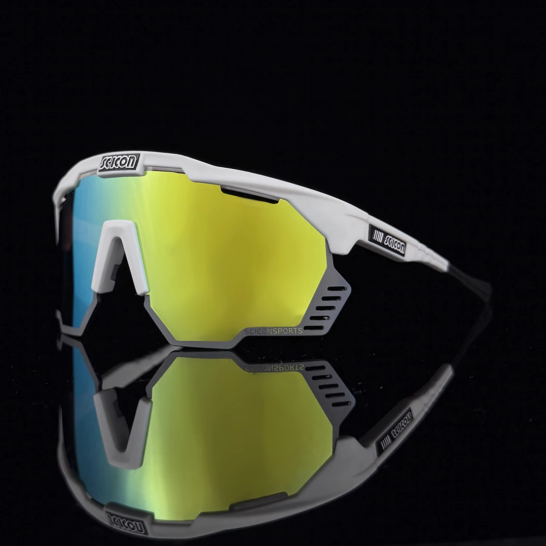 SCICON Photochrome Fahrradbrille MTB Reit- und Skating-Sonnenbrille UV400 Angelbrille für Männer und Frauen Fahrrad-Brillen – Detail 10