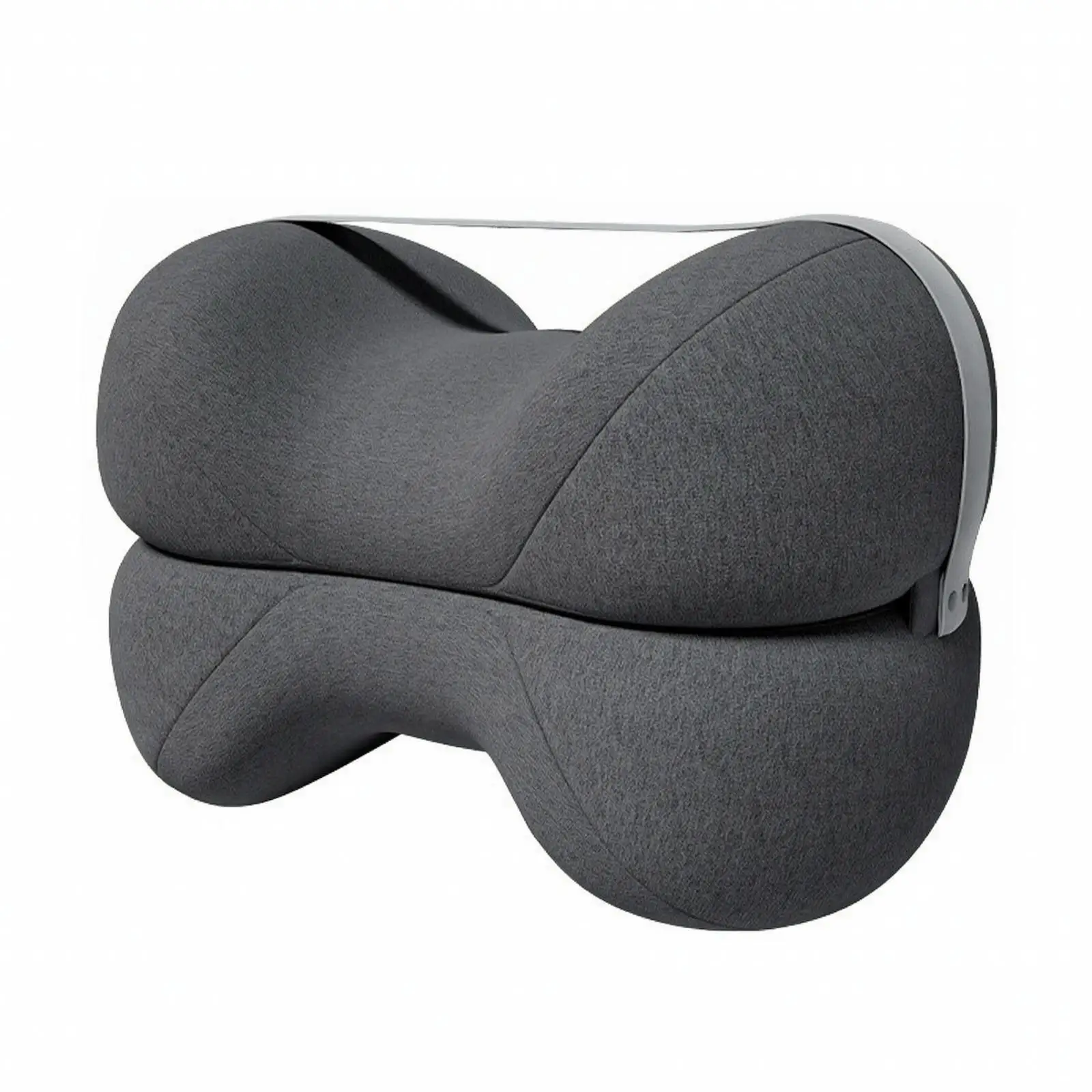 Leg Bolster Contoured Memory Foam Leg Pillow Ergonomic Memory Foam Knee Pillow for Side Sleepers, Sleeping, Bed, Recovery