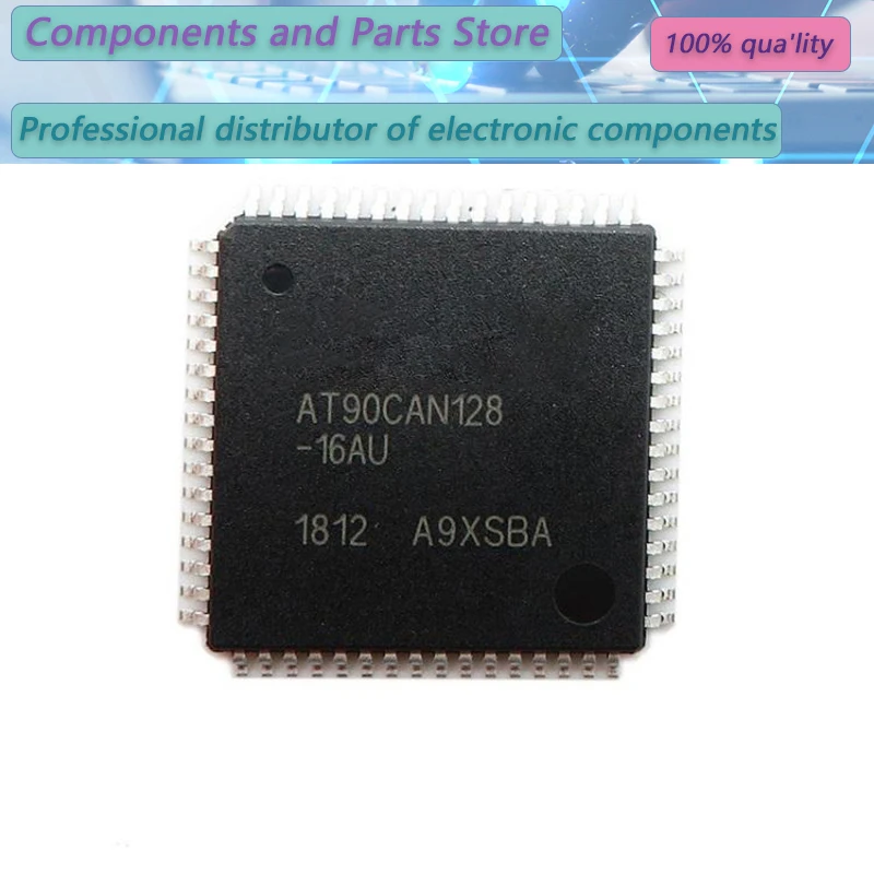 1PCS AT90CAN128-16AU QFP64  New Original Stock