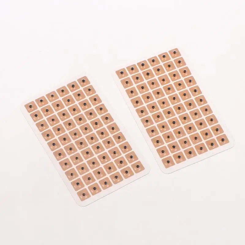Eco-Friendly Ear Acupuncture Seeds Stickers 600Pcs Non-Invasive Massage Patches Suitable for All Ages Relaxation Pain Relief