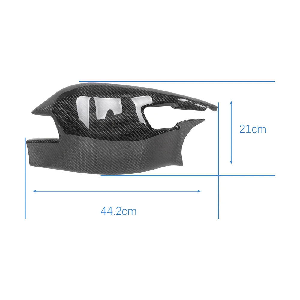 For Ducati 848 1098 1198 Motorcycle Carbon Fiber Rear Swingarm Frame Cover Guard Fairing