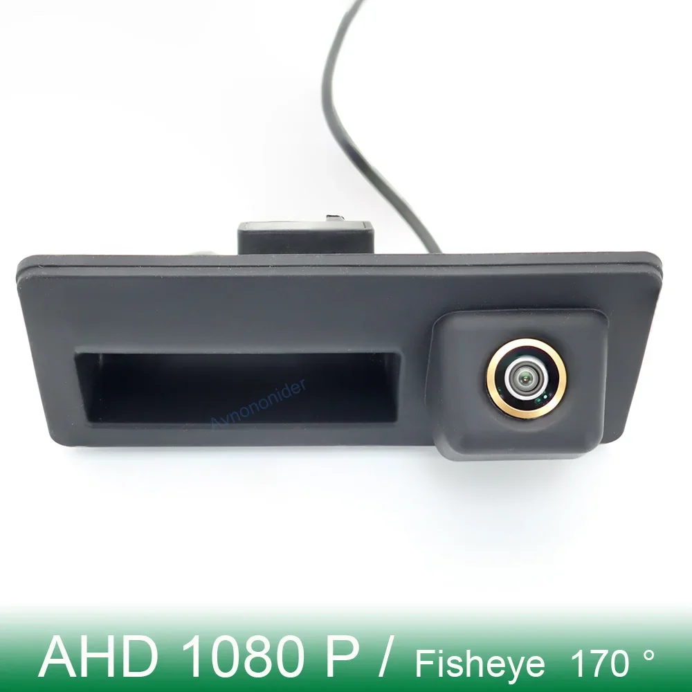 

For Audi A6 C7 4G Avant Allroad 2011 2012 2013 2014 2015 2016 2017 2018 Car Handle Rear View Camera Golden Fisheye Lens AHD CVBS