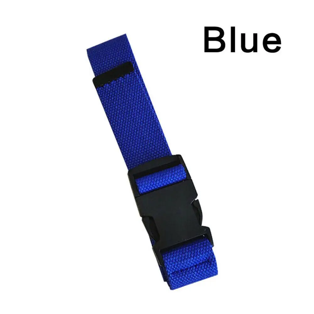 Men Fashion Canvas Accessories Vintage Multi-color Waist Belt Plastic Belt Buckle Adjustable Belt Canvas Belt