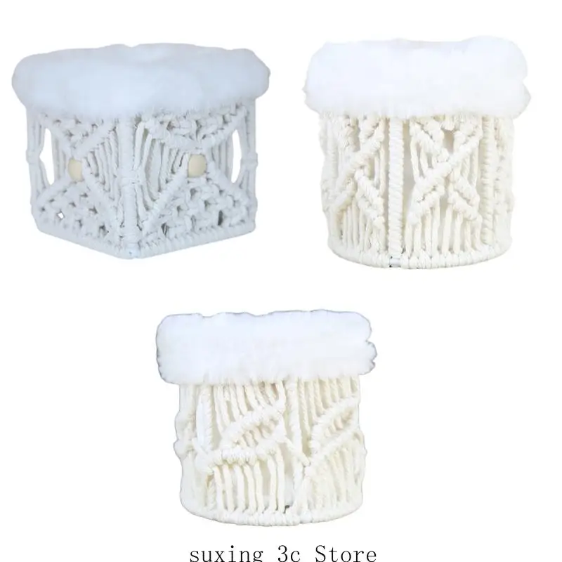 

Glasses Holders Lovely Pen Holders Desktop Holders Woven Pencil Holders Nightstand with Plush Lining