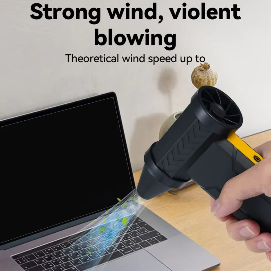 Turbojet fan Violent Fan 60M/S Powerful Air Blower 10000mAh Power Duct Fan Mini Turbo JetFan 160000RPM Brushless Motor Turbo Fan