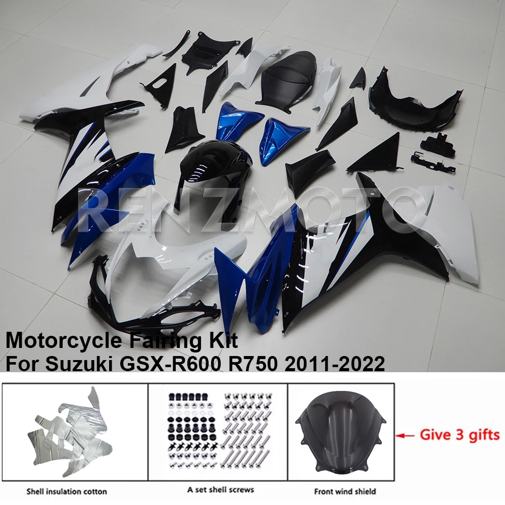 

Motorcycle Set Body Kit Fairing For Suzuki GSX-R600 R750 2011-2022 High Quality ABS Plastic Injection Bodywork S0611-101a