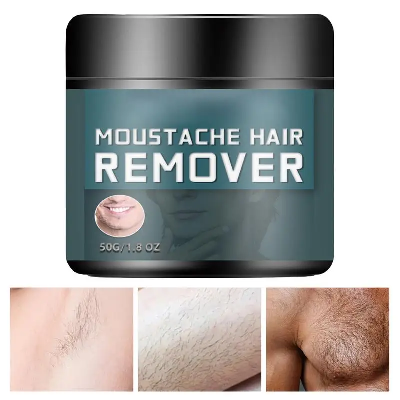 Armpit Legs Hair Removal Cream No Redness Hair Growth Inhibitor Male 65g Non-irritating Facial Beard Remover Cream Chest Hair