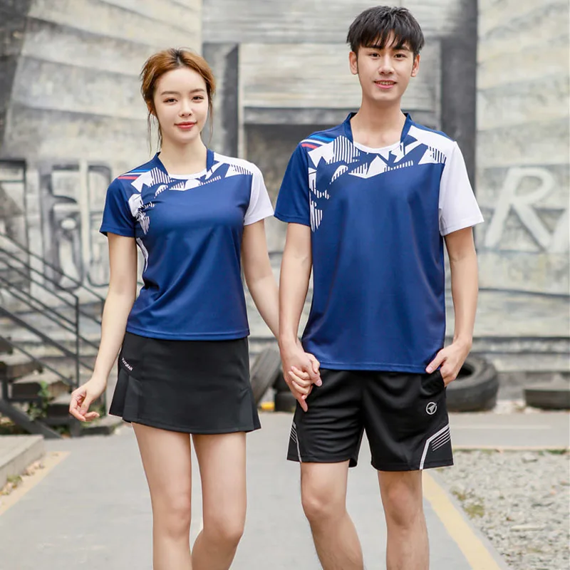 Badminton Shirts Men/Women , tenis femenino , Quick Dry Table Tennis t shirts , Running sports shirt Fitness tennis T Shirts 158