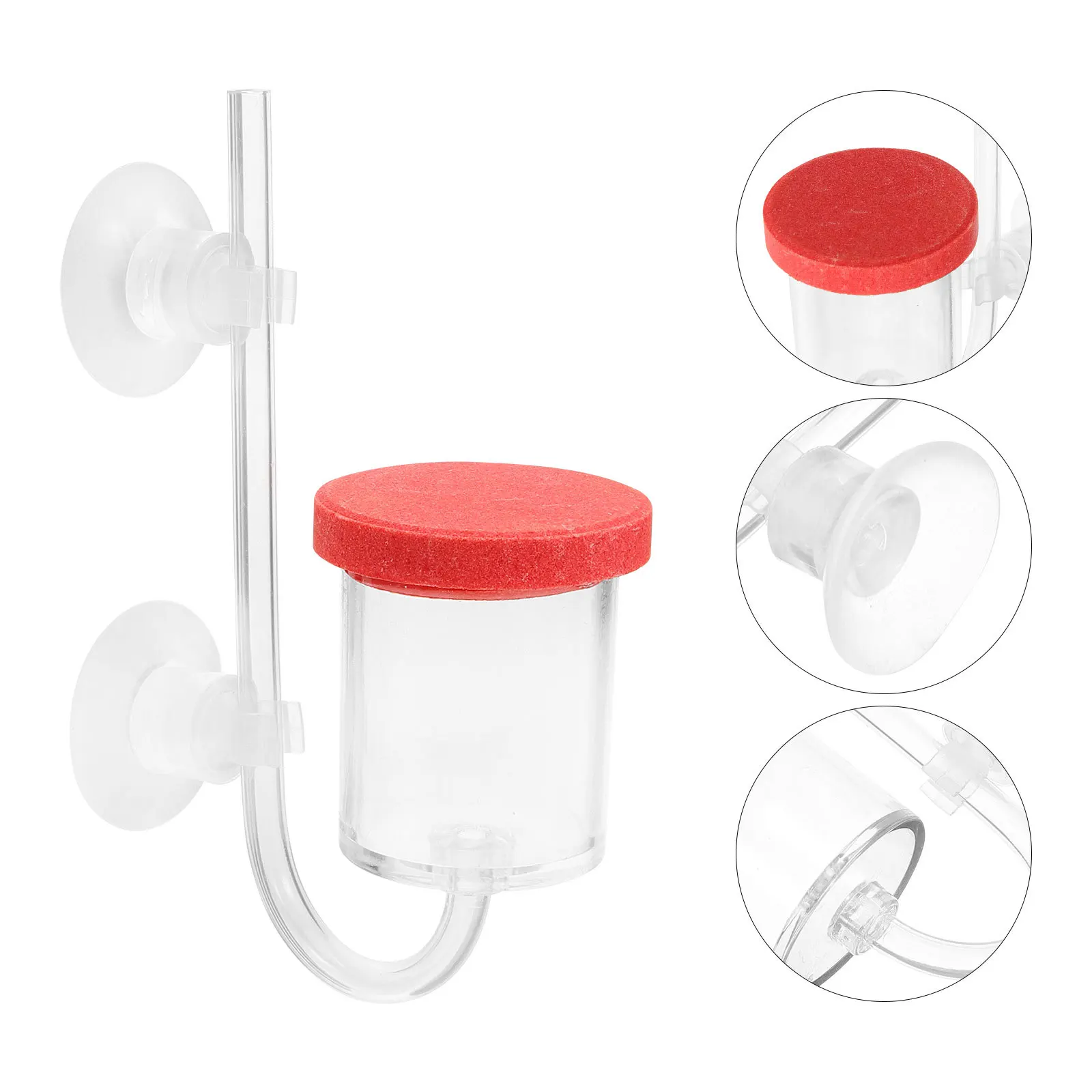 

Household Aquarium Diffuser Fish Tank Accessory Oxygen Practical Co2 Device Adds Beauty Saves Space Neat Tidy