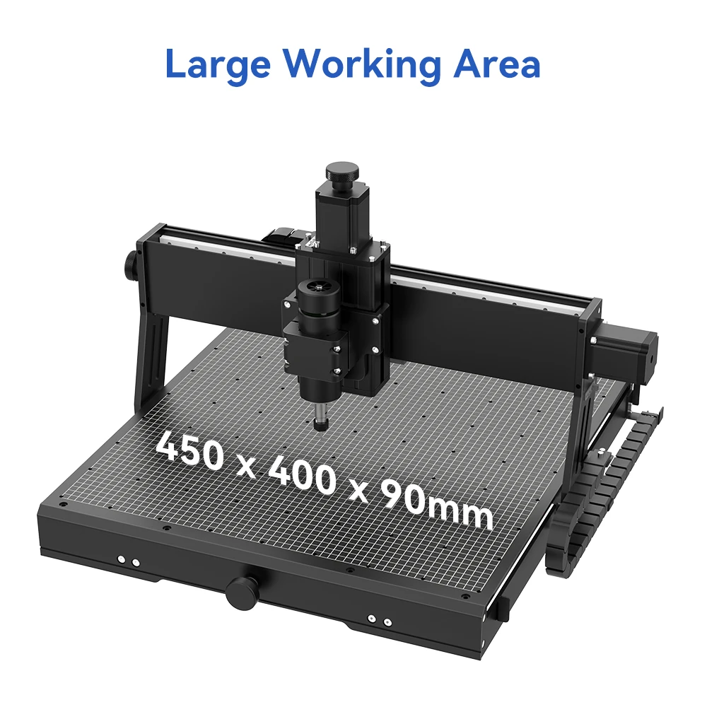 CNC 4540Plus CNC Wood Router Machine with Linear Guide Ball Screw,High Accuracy for Metal Aluminum Copper Engraving and Cutting