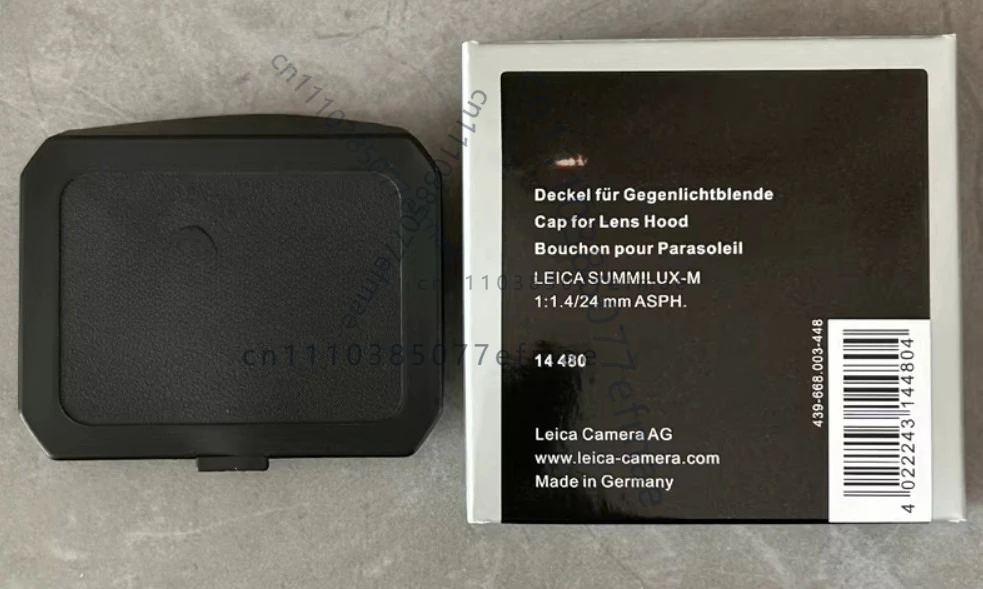 

Lens Hood Cap for Leica M24/1.4 24mm f/1.4 Lens 14480