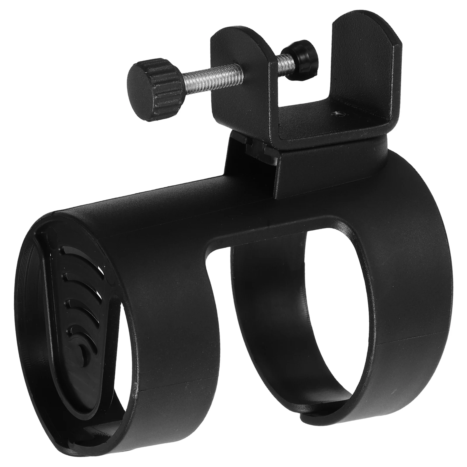 

1pc Desk Cup Holder Clamp Adjustable Deskside Water Coffee Bar Organizer Countertop Bracket Metal Stable Grip Versatile