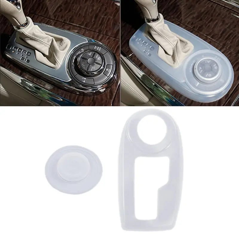 Interior Car Decor Gear Shift Box Protector Gear Panel for Patrol Y62 16-19