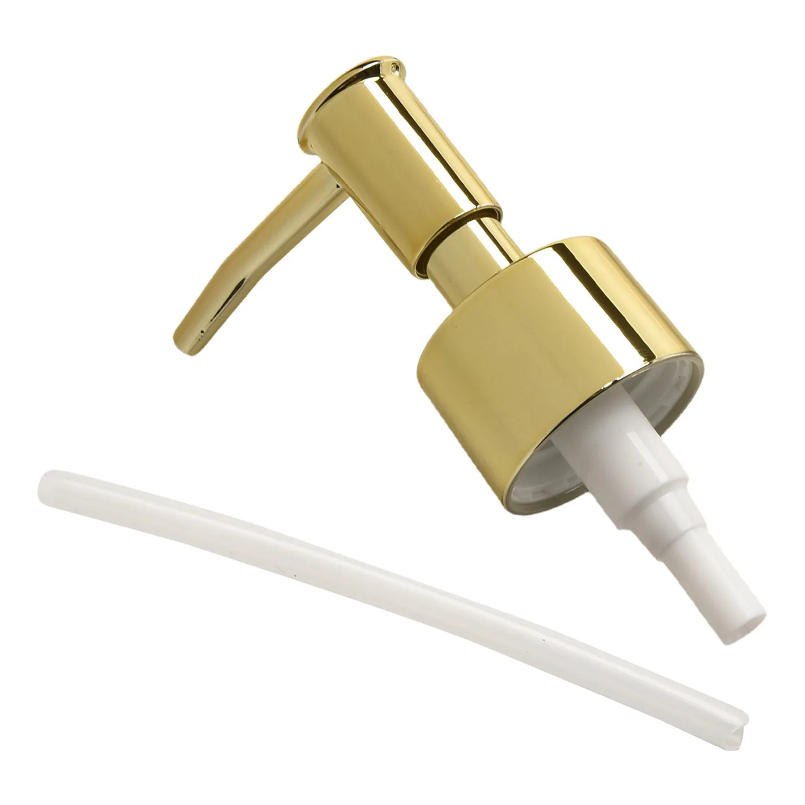 ABS Plastic Pump Head And Pipe Soap Dispenser Pump Replacement Leak-proof Pump Head For Kitchen Bathroom Worktop Bottles