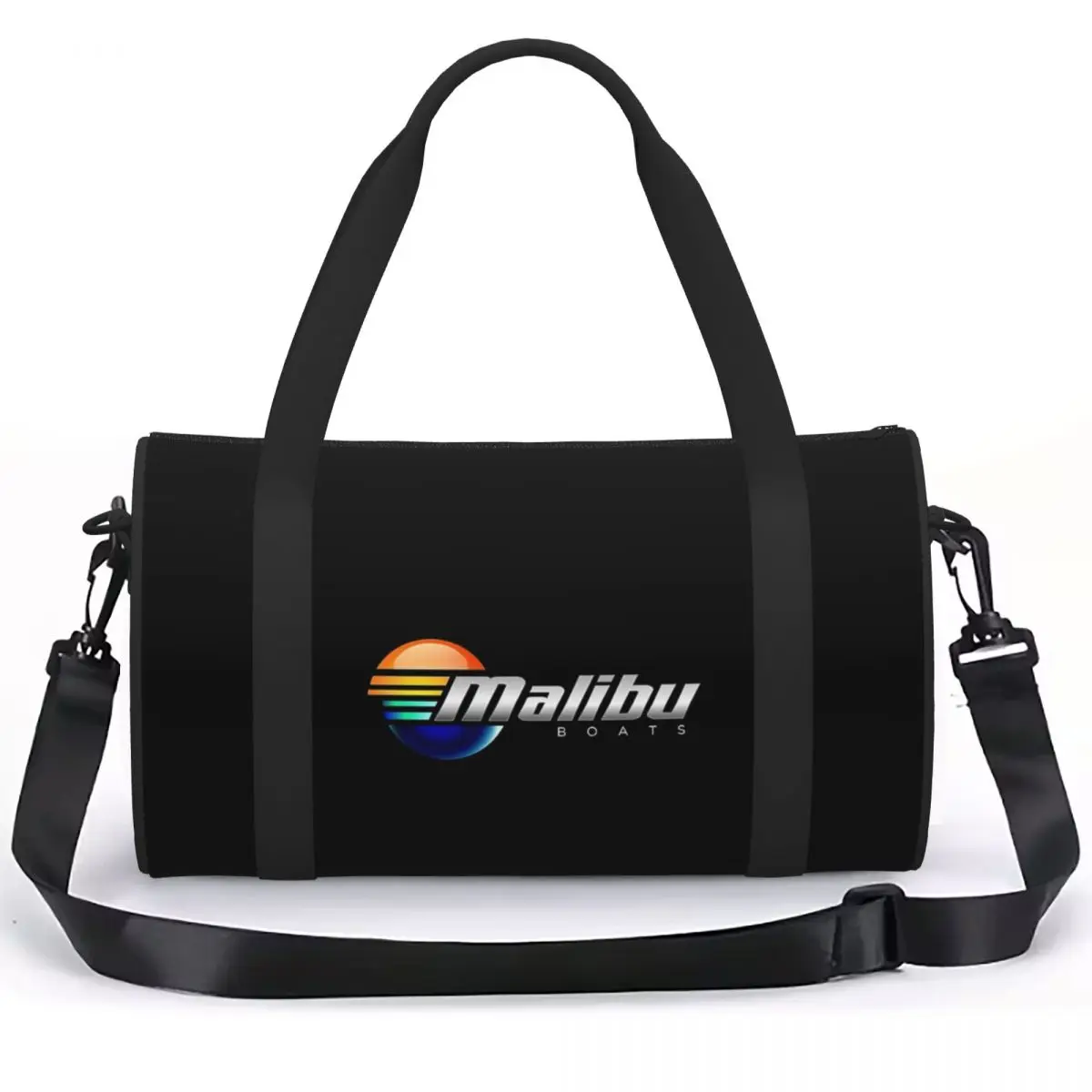 Malibu Boats POCKET SIDE Luggage Bag Large Capacity Duffle Tote Bag Handbags Gym Bags Fitness Bag for Boys Girls
