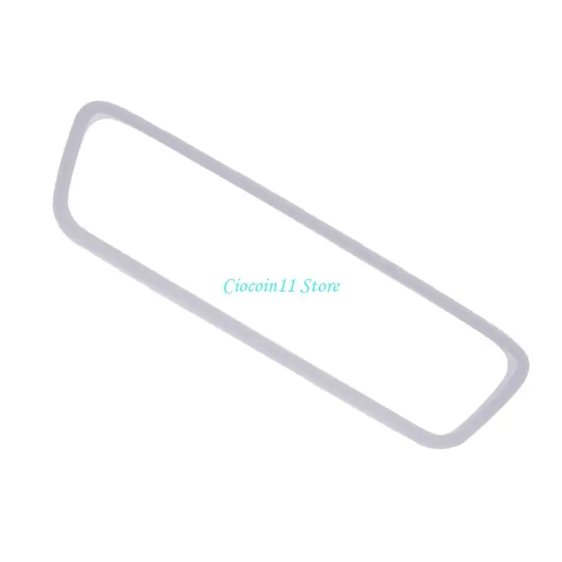 Y1UB Car Rearview Mirror Frame Protective case Soft Silicone Cover Scratch Resistant Easy On