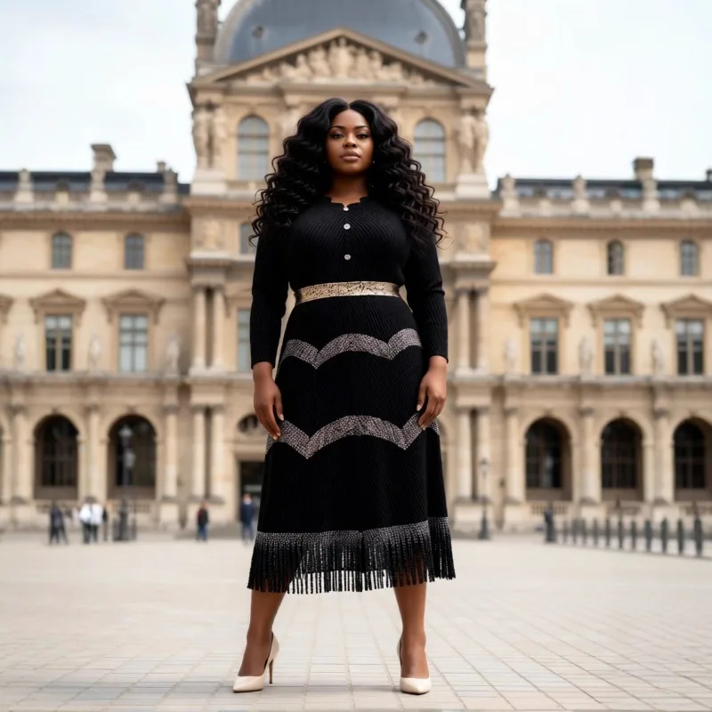 Miyake plissado vestidos femininos moda europeia temperamento solto tamanho grande estiramento vestido longo oriente médio baile de formatura roupas commuter