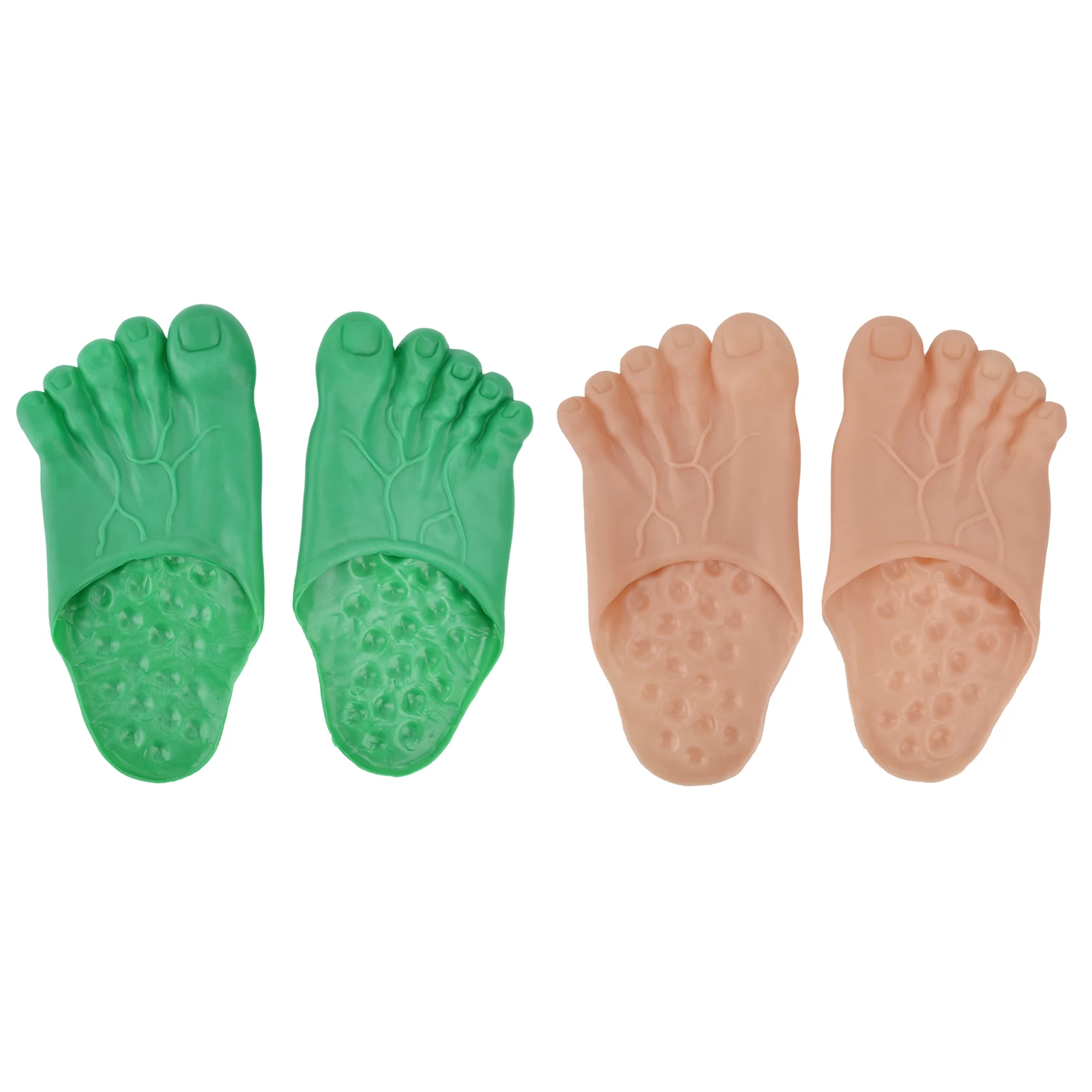 1 Pair Large Foot Slippers Shoes Cover Halloween Cosplay Costume Props Party Accessories Large Foot Slippers Cosplay Slippers