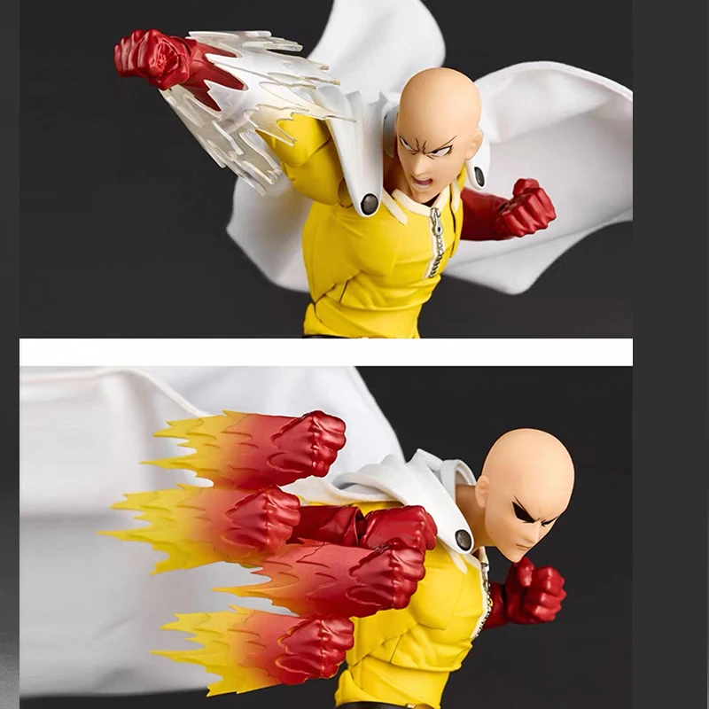 Saitama & Genos – Lot De 2 Figurines Anime PVC – One Punch Man – 10 Cm/16 Cm – Déco Bureau, Collection